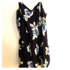 Old Navy floral dress (spaghetti strap), XL